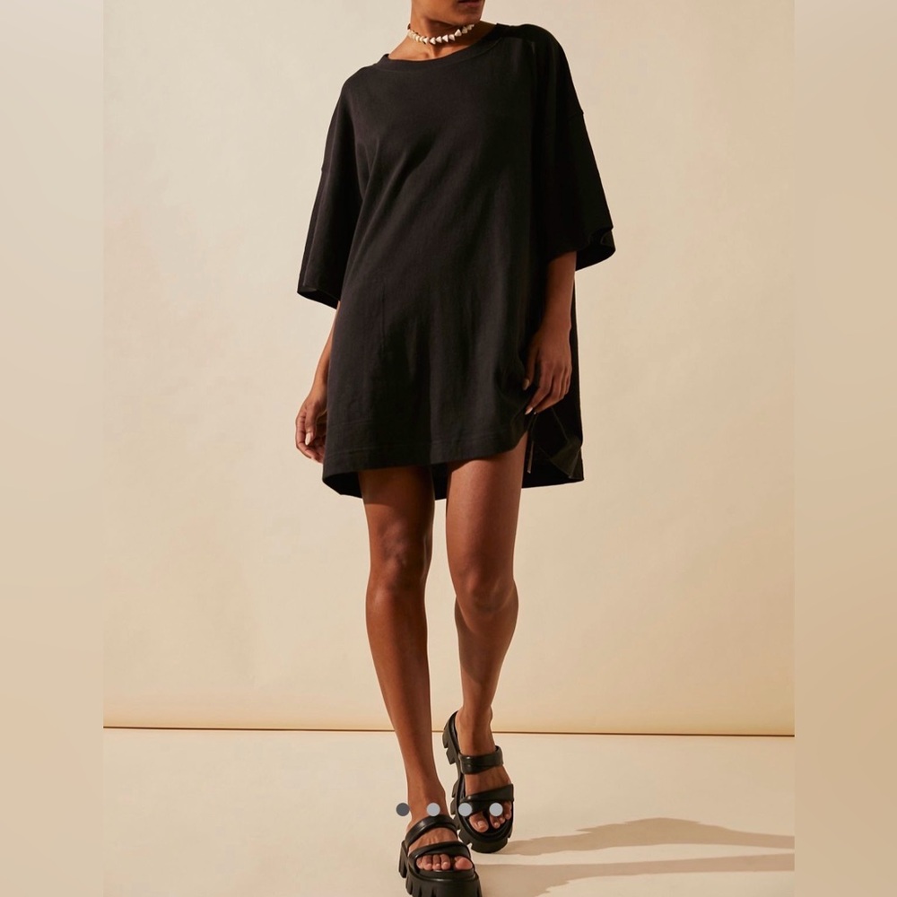 Free People Essential Extreme Tee Mini Dress